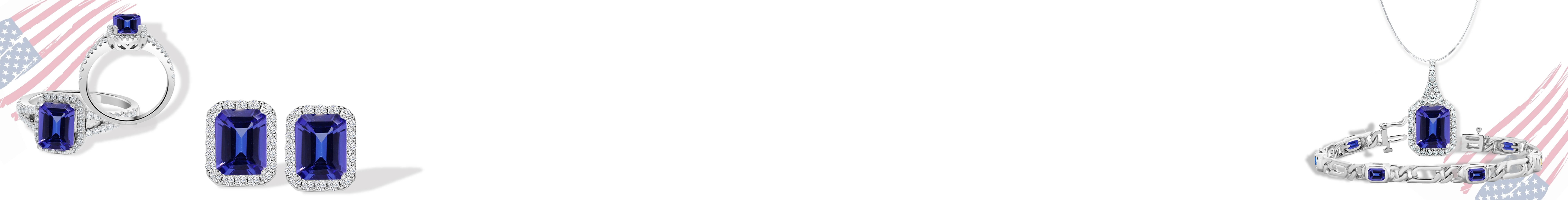 Make your July 4th a dazzler with these tanzanite pieces