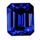 6.65ct Emerald Cut Certified AAAA Tanzanite Gemstone 11.60x9.50mm