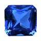 6.30ct Emerald Cut Certified AAAA Tanzanite Gemstone 10.40x10.00mm