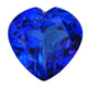 6.57ct AAAA Heart Tanzanite Gemstone 12.34x12.47mm