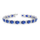 TTBR1003 - Anuka - Certified AAAA Tanzanite and Diamond Bracelet