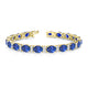 TTBR1003 - Anuka - Certified AAAA Tanzanite and Diamond Bracelet