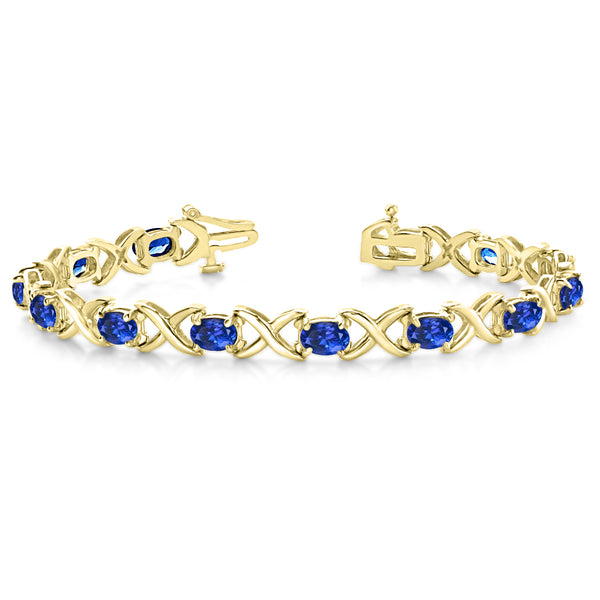 TTBR1008 - Ami - Certified AAAA Tanzanite Bracelet