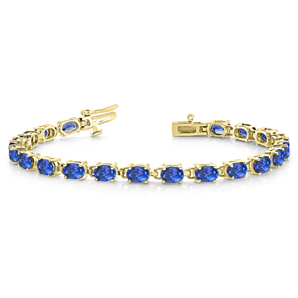 TTBR1004 - Shilpa - Certified AAAA Tanzanite Bracelet