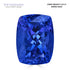 5.24ct Cushion Certified AAAA Tanzanite Gemstone 10.86x8.04mm