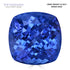 12.55ct Cushion Certified AAAA Tanzanite Gemstone 14.00x14.00mm