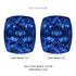 14cttw AAAA Matched Pair Cushion Certified Tanzanite Gemstone 8.00x7.00mm