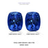 4.80cttw AAAA Matched Pair Cushion Certified Tanzanite Gemstone 8.50x7.00mm