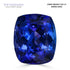 3.87ct Cushion Certified AAAA Tanzanite Gemstone 10.69X9.06mm