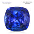 3.67ct Cushion Certified AAAA Tanzanite Gemstone 8.70X8.91mm