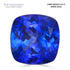 5.6ct Cushion Certified AAAA Tanzanite Gemstone 10.70X10.50mm