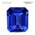 7.52ct Emerald Cut AAAA Tanzanite Gemstone 11.70x10mm