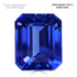 9.89ct Emerald Cut Certified AAAA Tanzanite Gemstone 14.80x12.00mm