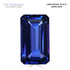 49.78ct Emerald Cut Certified AAAA Tanzanite Gemstone 31.00x18.00mm