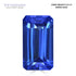 6.27ct Emerald cut Certified AAAA Tanzanite Gemstone 14.09x7.89mm