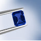 4.79ct Emerald cut Certified AAAA Tanzanite Gemstone 10.60x8.30mm