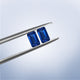 14.18cttw AAAA Matched Pair Emerald Cut Certified Tanzanite Gemstone 12.00x7.50mm