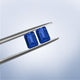 14.6cttw AAAA Matched Pair Emerald Cut Certified Tanzanite Gemstone 9.90x7.30mm