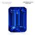 12.24ct Emerald Cut Certified AAAA Tanzanite Gemstone 15.93X11.82mm