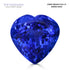 8.61ct Heart Certified AAAA Tanzanite Gemstone 13.12x12.91mm