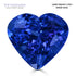 3.79ct Heart Certified AAAA Tanzanite Gemstone 9.20x10.20mm