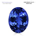 15.61ct Oval Certified AAAA Tanzanite Gemstone 17.50x13.55mm