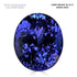 26.72ct Oval Certified AAAA Tanzanite Gemstone 20.17x16.5mm