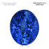 5.54ct Oval Certified AAAA Tanzanite Gemstone 11.80x9.66mm