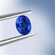5.04ct Oval Certified AAAA Tanzanite Gemstone 10.52x8.79mm