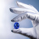 5.38ct Oval Certified AAAA Tanzanite Gemstone 11.38x9.76mm