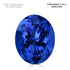 5.18ct Oval Certified AAAA Tanzanite Gemstone 11.76x9.54mm