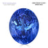 10.24ct Oval Certified AAAA Tanzanite Gemstone 14.00x11.50mm