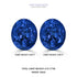 9.37cttw AAAA Matched Pair Oval Certified Tanzanite Gemstone 11.50x9.50mm