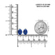 12.14cttw AAAA Matched Pair Oval Certified Tanzanite Gemstone 10.00x8.00mm