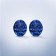 12.14cttw AAAA Matched Pair Oval Certified Tanzanite Gemstone 10.00x8.00mm