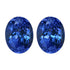 16.88cttw AAAA Matched Pair Oval Certified Tanzanite Gemstone 10.50x8.10mm