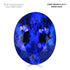 6.20ct AAAA Oval Tanzanite Gemstone 12.70x10.28mm
