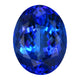 8.98ct AAAA Oval Tanzanite Gemstone 14.82x11.38mm