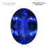 9.61ct Oval Certified AAAA Tanzanite Gemstone 15.77x11.86mm