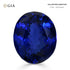 21.46ct Oval GIA Certified AAAA Tanzanite Gemstone 17.73 x 14.67 x 10.29 mm