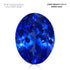 4.74ct Oval Certified AAAA Tanzanite Gemstone 12.26X9.54mm