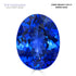 4.44ct Oval Certified AAAA Tanzanite Gemstone 11.99X9.45mm