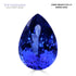 8.91ct Pear Shape Tanzanite Gemstone 16.00x13.00mm