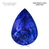 13.04ct Pear Shape Certified AAAA Tanzanite Gemstone 17.60x12.70mm