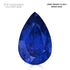 15.25ct Pear Shape Certified AAAA Tanzanite Gemstone 21.20x13.60mm