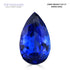 3.97ct AAAA Pear Tanzanite Gemstone 14.68x9.03mm