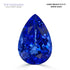 8.73ct Pear Shape Certified AAAA Tanzanite Gemstone 16.58X11.12mm