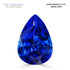 6.17ct Pear Shape Certified AAAA Tanzanite Gemstone 15.16X10.53mm