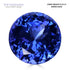 8.13ct Round Certified AAAA Tanzanite Gemstone 11.90x11.90mm