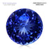 8.19ct Round Certified AAAA Tanzanite Gemstone 12.10x12.10mm